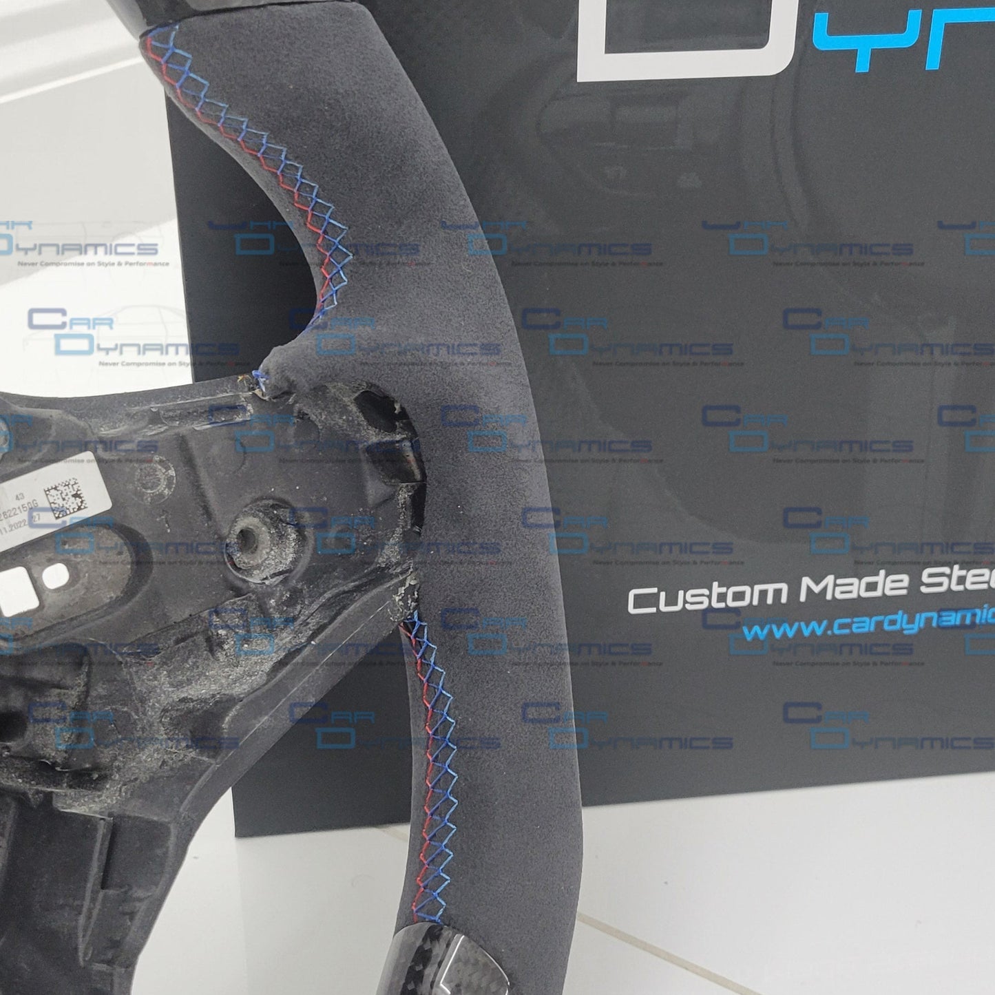 BMW Steering Wheel Carbon Fibre & Alcantara Core Flat Bottom F&G-Series Edition G20 G30 G80 G82 G02 F40