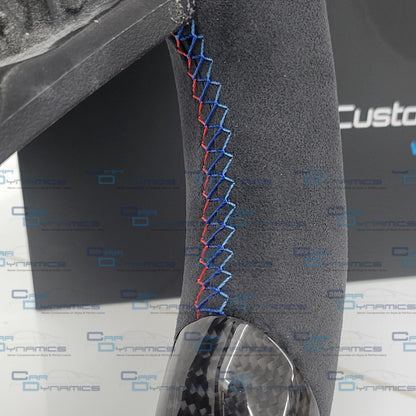 BMW Steering Wheel Carbon Fibre & Alcantara Core Flat Bottom F&G-Series Edition G20 G30 G80 G82 G02 F40