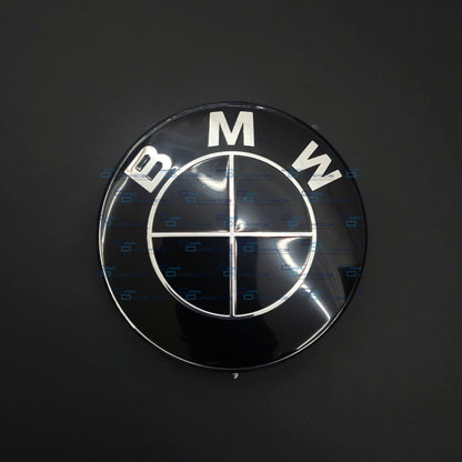 68mm Gloss Black Wheel Centre Caps Compatible with Selected BMW Wheels