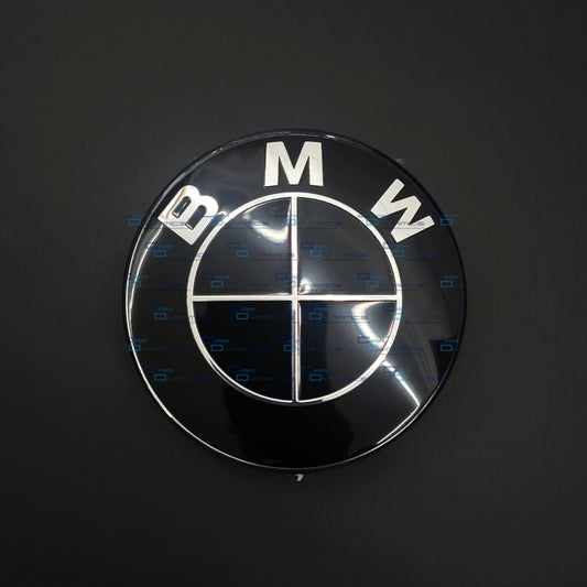 68mm Gloss Black Wheel Centre Caps Compatible with Selected BMW Wheels