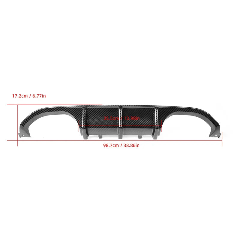 BMW Bespoke Gloss Carbon Fibre Rear Diffuser | F8X