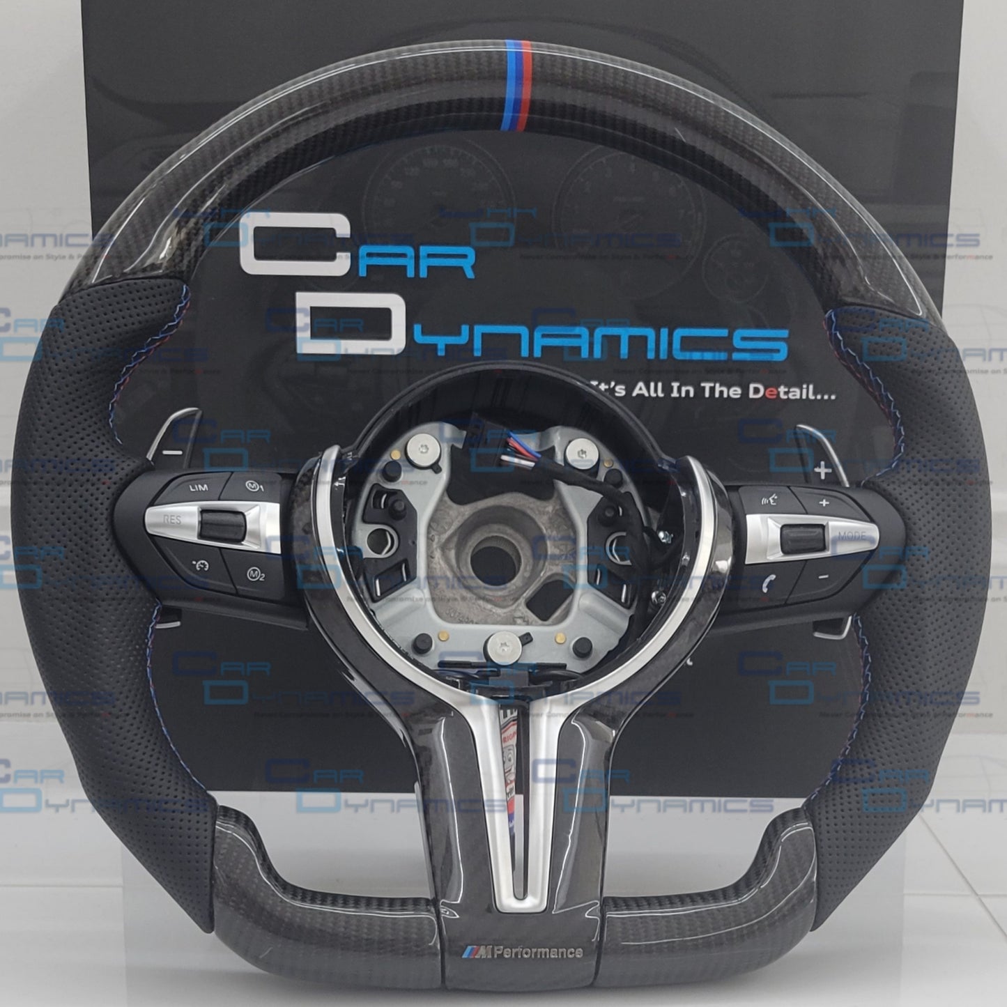 BMW Carbon Fibre Steering Wheel Perforated Leather F-Series