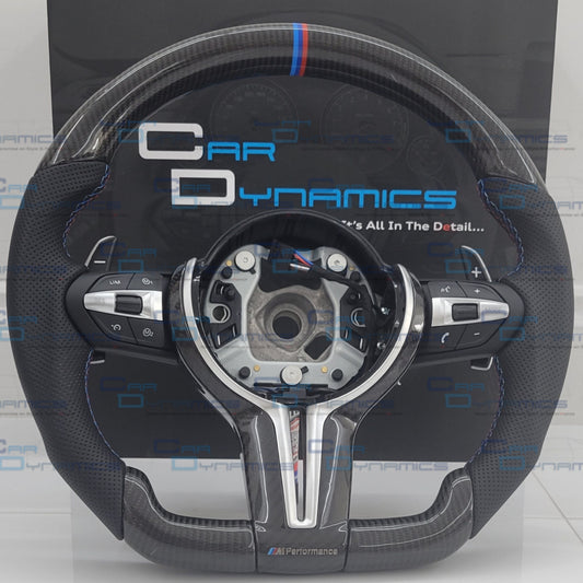 BMW Carbon Fibre Steering Wheel Perforated Leather F-Series