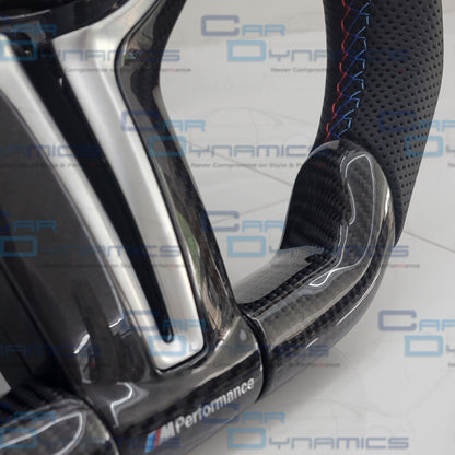 BMW Carbon Fibre Steering Wheel Perforated Leather F-Series