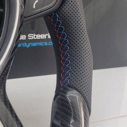 BMW Carbon Fibre Steering Wheel Perforated Leather F-Series