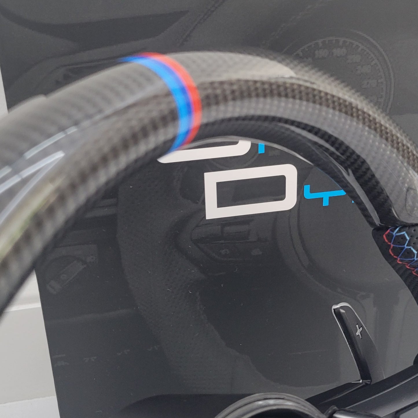 BMW Carbon Fibre Steering Wheel Perforated Leather F-Series
