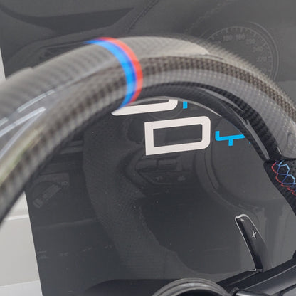 BMW Carbon Fibre Steering Wheel Perforated Leather F-Series