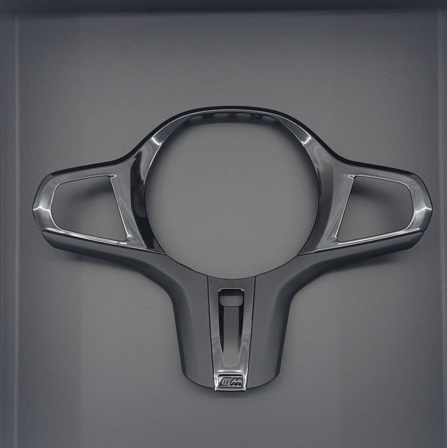 BMW G-Series Blacked Out Steering Wheel Trim | Facelift
