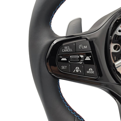 BMW G-Series Leather Steering Wheel | Blacked Out Edition