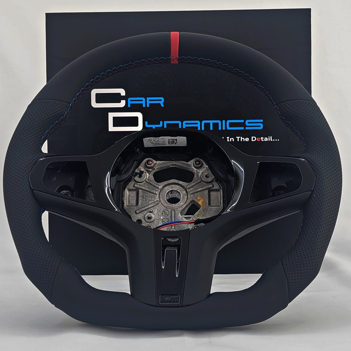 BMW G-Series Leather Steering Wheel | Gloss Black Edition