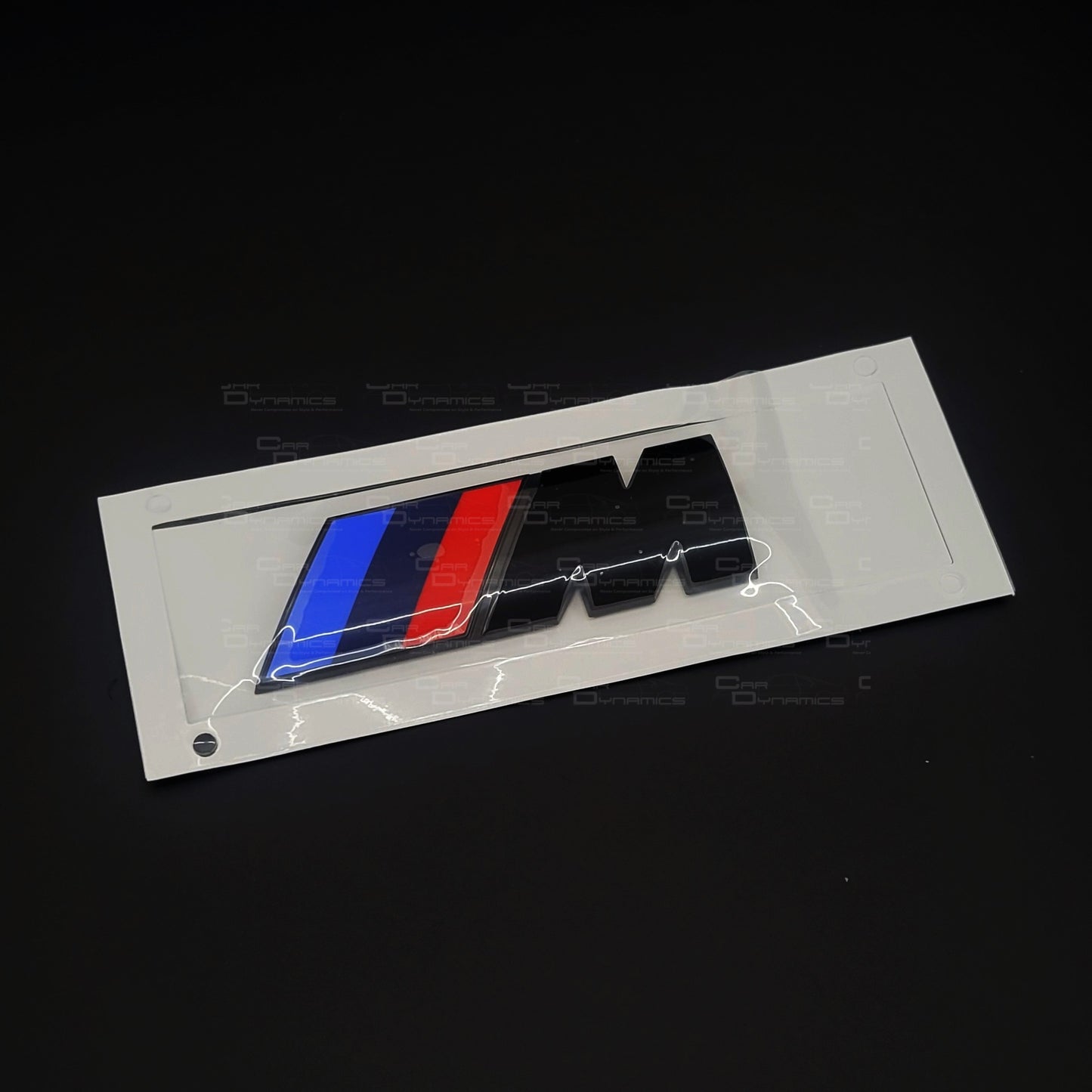 M Fender/Wing Badge | Gloss Black 45x15mm For Various BMW Models