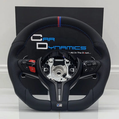 BMW Matte Carbon Steering Wheel With M Tech Stripe