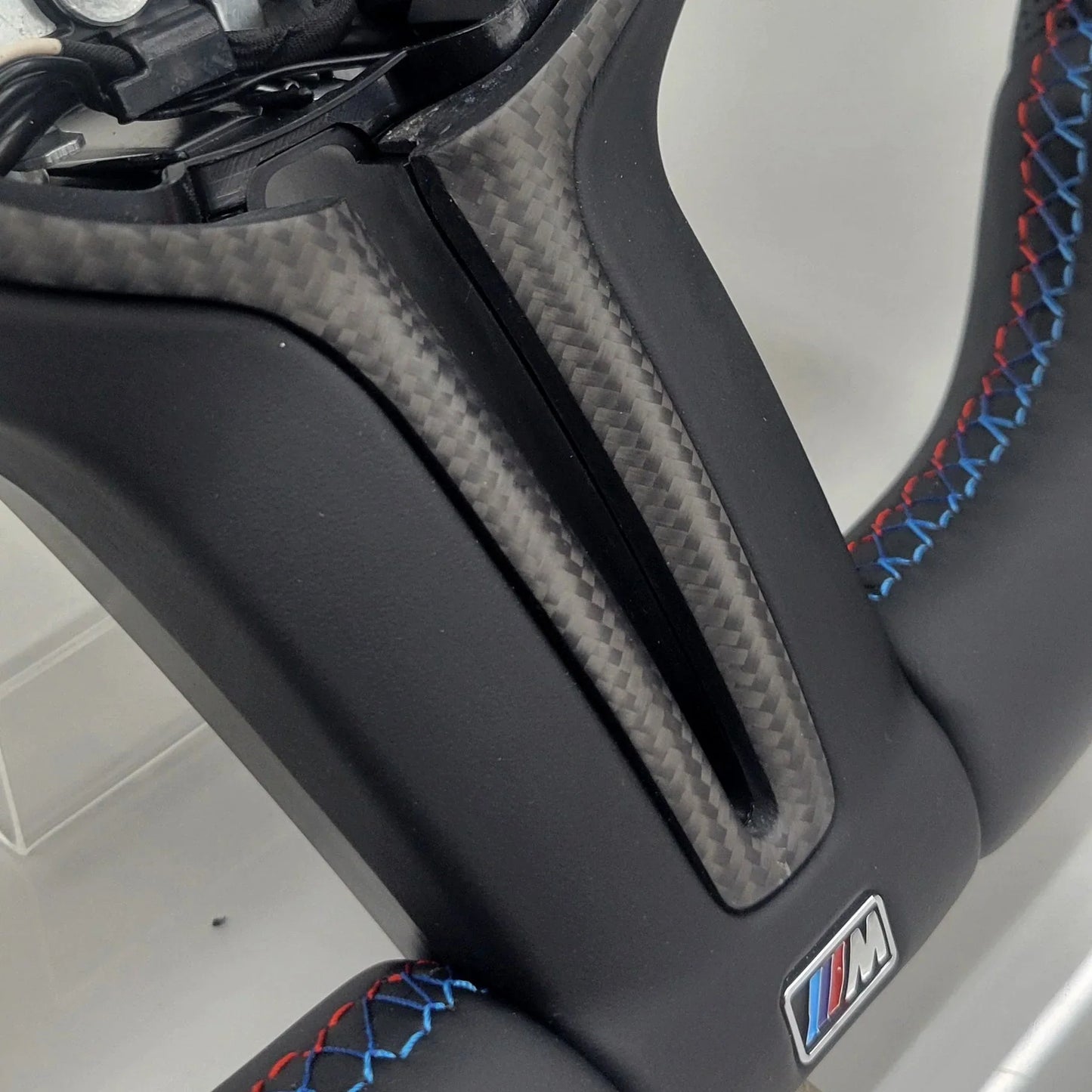 BMW Matte Carbon Steering Wheel With M Tech Stripe