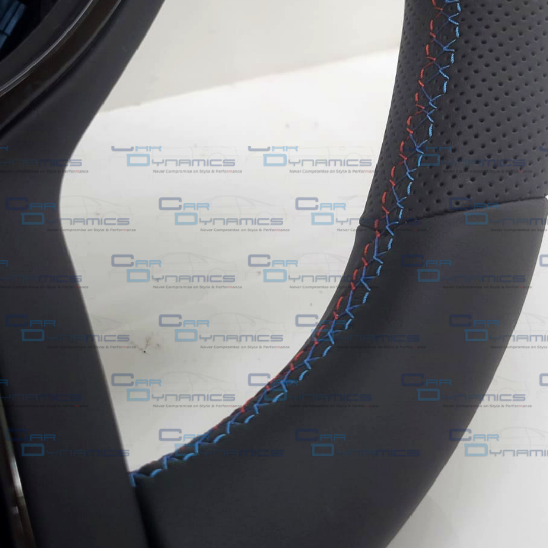 BMW Custom Leather Steering Wheel M-Tech Gloss Black Edition M Sport