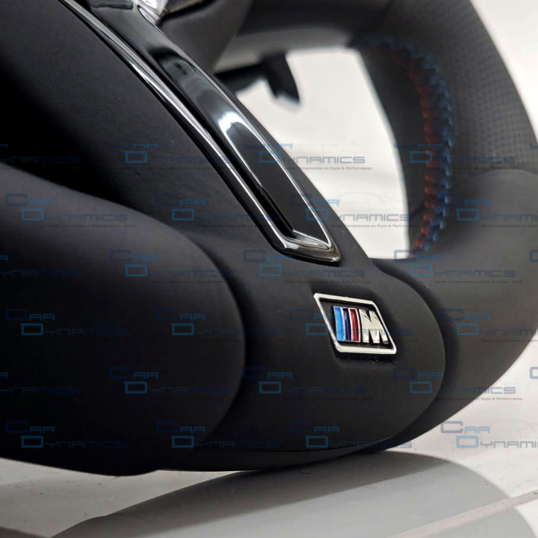 BMW Custom Leather Steering Wheel M-Tech Gloss Black Edition M Sport