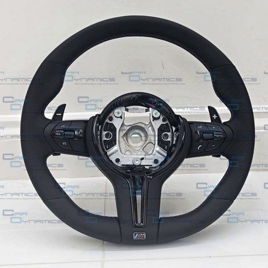 BMW Custom Leather Steering Wheel M-Tech Gloss Black Edition M Sport