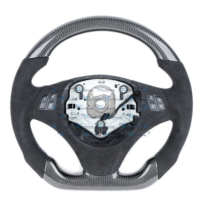 BMW E90 / E91 / E92 / E93 Carbon & Alcantara Steering Wheel | M Power Edition