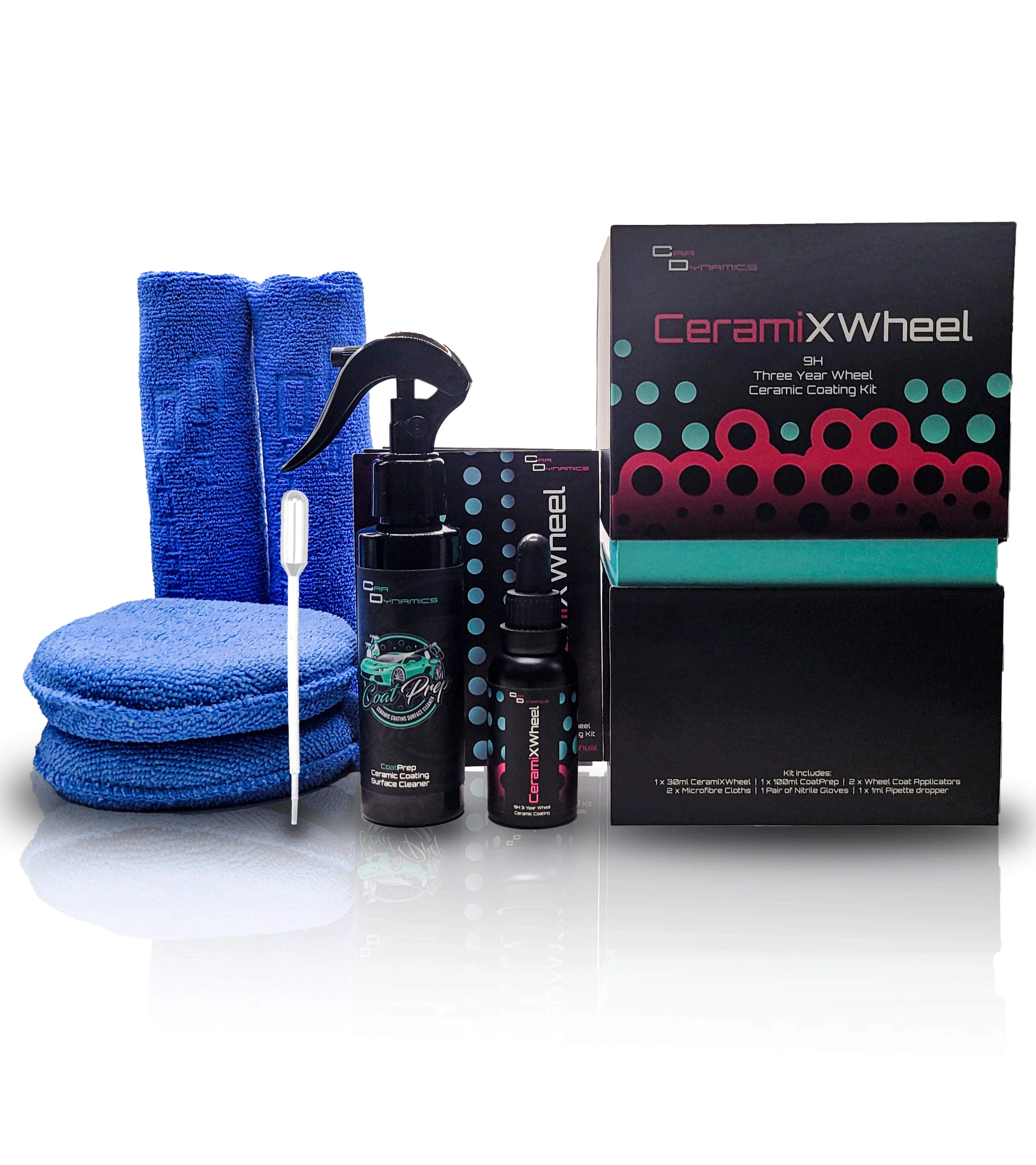 CeramiXWheel_Kit_9H_Three_Year_Wheel_Ceramic_Coating_Car_Dynamics - Car Dynamics 