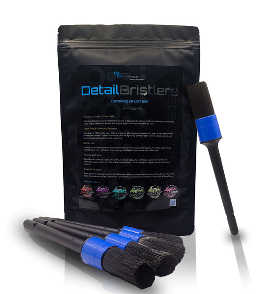 DetailBristlers - Detailing Brush Set Five Piece Kit