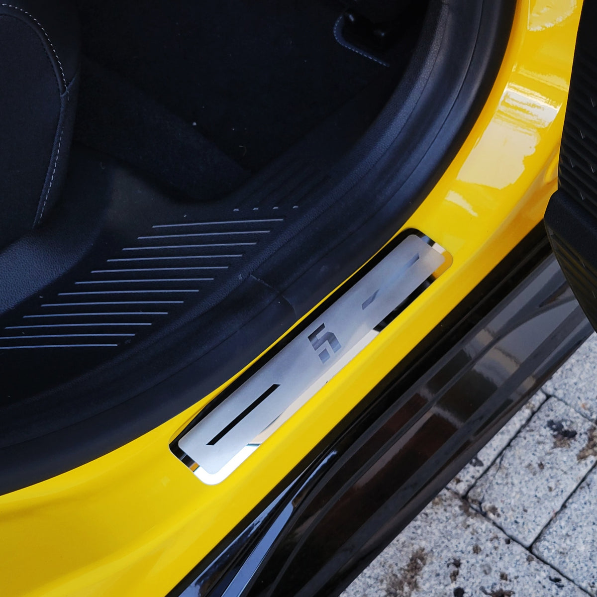 Door Sills For Renault 5 E Tech | Stainless Steel Set of 4