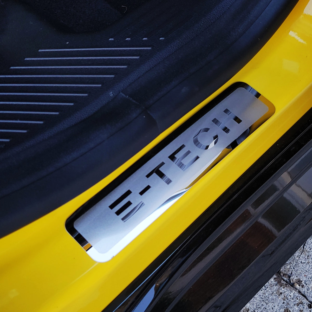 Door Sills For Renault 5 E Tech | Stainless Steel Set of 4  ( E-TECH)