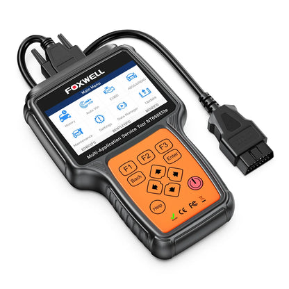 FOXWELL NT650 Elite Bi-directional Code Reader ABS Bleeding SRS Airbag