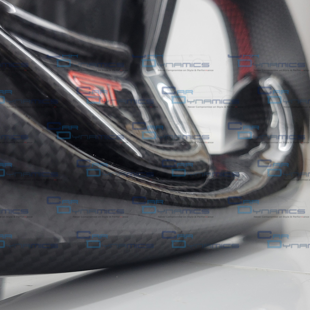 Ford Fiesta Custom Carbon Fibre Steering Wheel Red Edition MK7 MK7.5 2009-2017