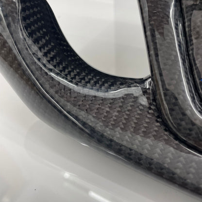 Ford Fiesta Custom Carbon Fibre Steering Wheel Performance Blue Edition MK7 MK7.5 2009-2017