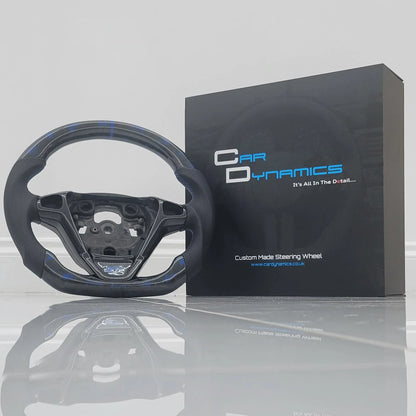 FordFiestaCustomForgedCarbonFibreSteeringWheelPerformanceBlueEditionMK7MK7.52009-2017CarDynamics_2 - Car Dynamics 