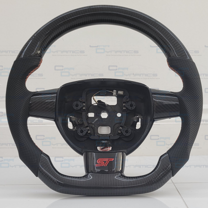 Ford Focus Custom Carbon Fibre & Leather Steering Wheel MK2 2005-2011