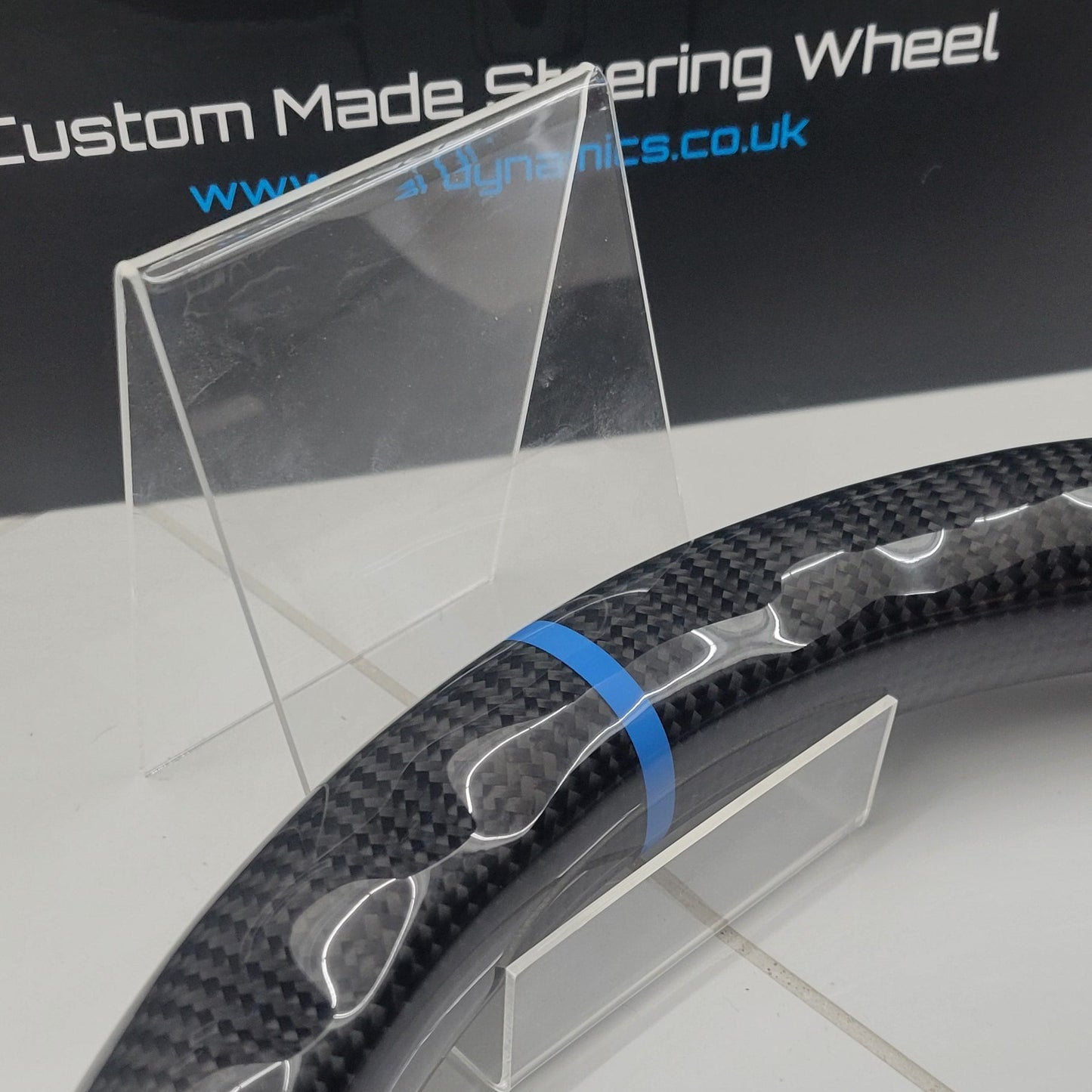 Ford Focus RS Custom Carbon Fibre Steering Wheel | Nitrous Blue Edition | MK3