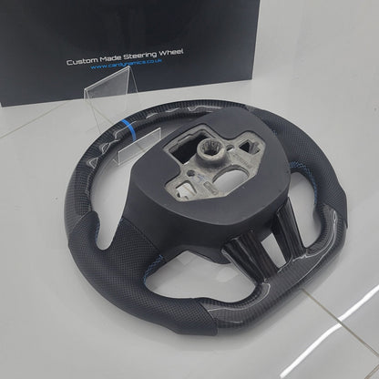 Ford Focus RS Custom Carbon Fibre Steering Wheel | Nitrous Blue Edition | MK3