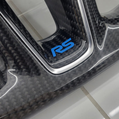 Ford Focus RS Custom Carbon Fibre Steering Wheel | Nitrous Blue Edition | MK3