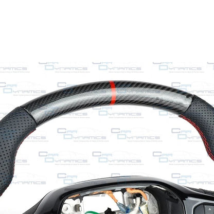 Ford Transit Custom Steering Wheel MK8 Carbon Fibre Leather Core