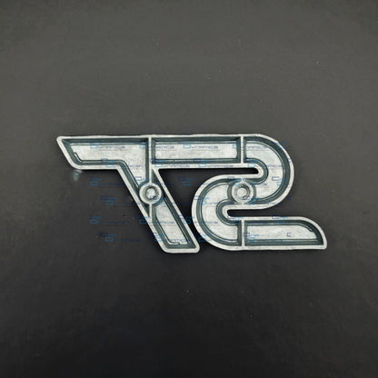 ST Rear Metal Boot Badge | Chrome & Japan Black Edition For Ford Models