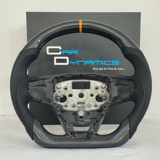 Ford Transit Custom Carbon Fibre Steering Wheel | Grabber Orange Edition | 2019 Tourneo , Transit