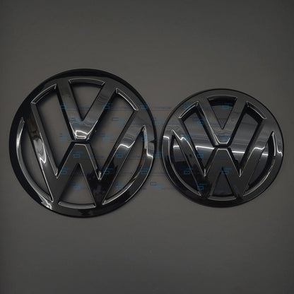 Golf MK7 Gloss Black Front & Rear Emblem | Replacement VW Badge