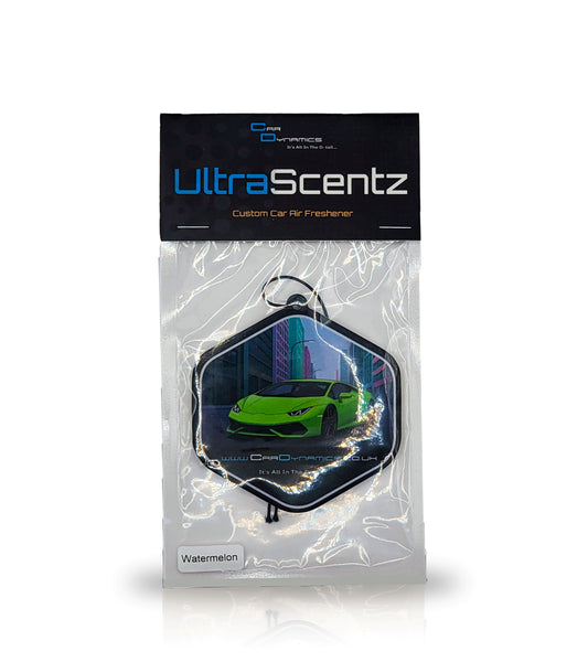 UltraScentz - Custom Car Air Freshener | Carl's Huracan
