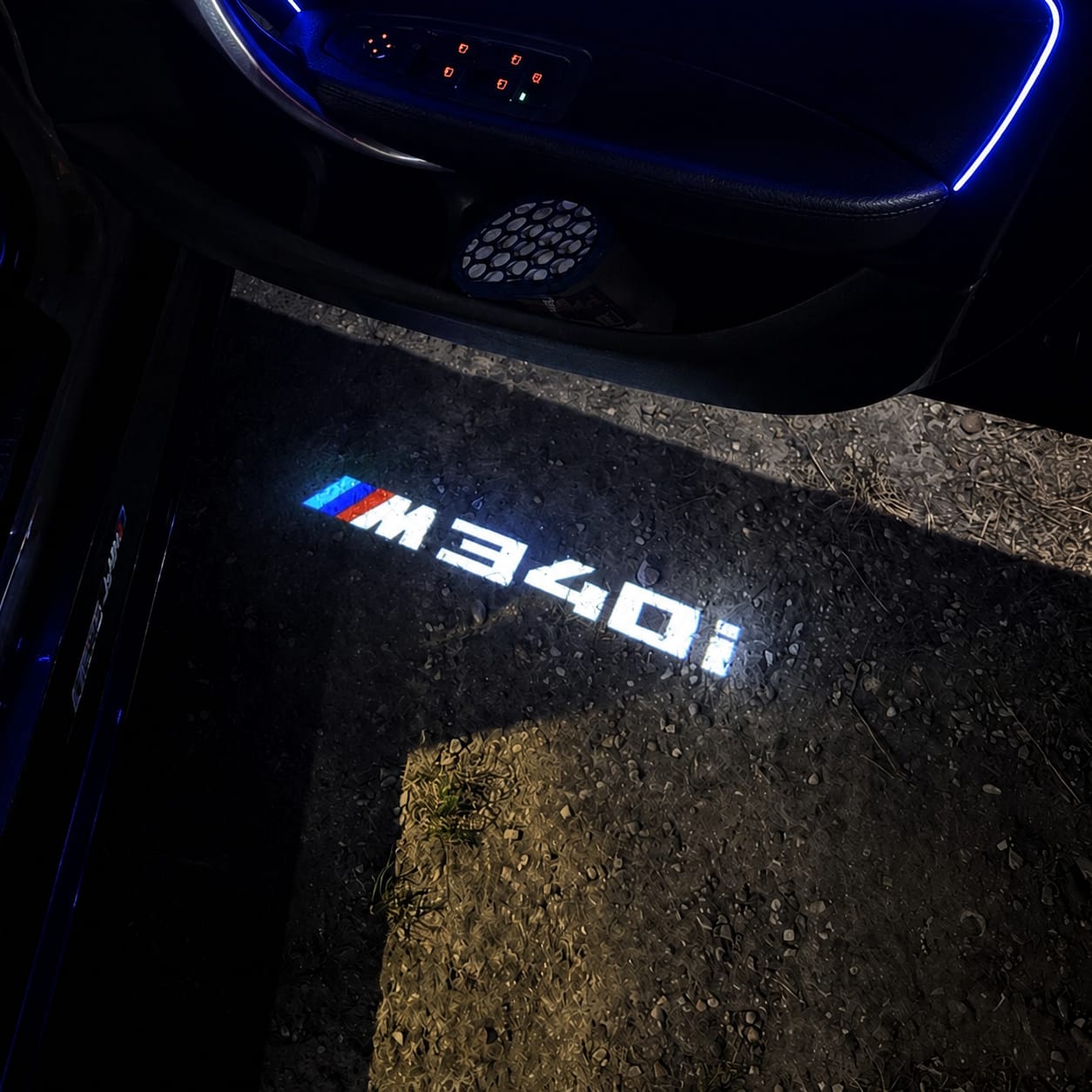 M340i Logo Puddle Lights Plug & Play | For BMW Models | Core Beam F30 , F31 , F34