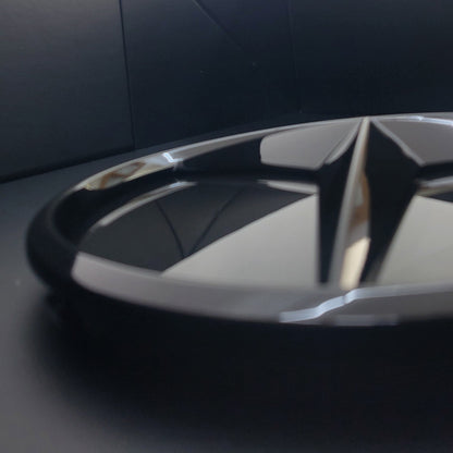 Mercedes W205/C205 Front Grill Badge | Schwarz Black Edition