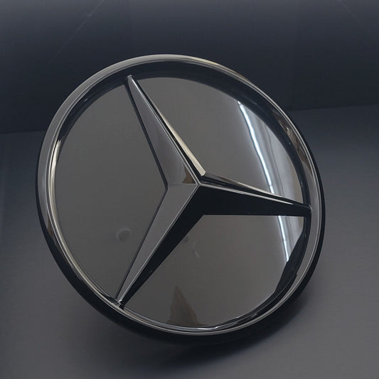 Mercedes W205/C205 Front Grill Badge | Schwarz Black Edition
