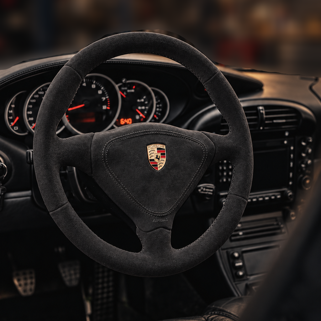 Porsche 911 996 / Boxster 986 Custom Steering Wheel | Genuine OEM Core