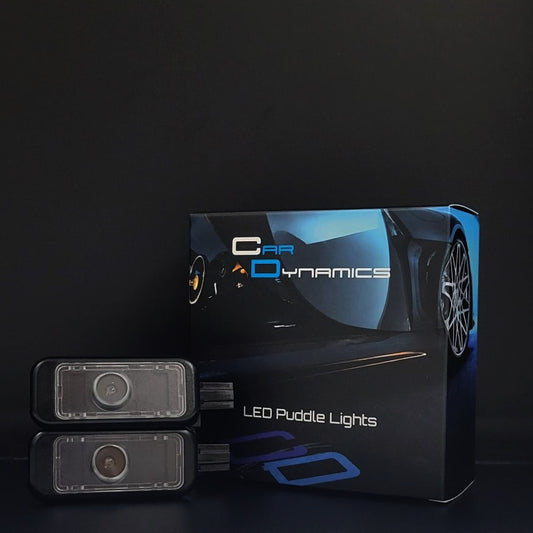 Premium HD Longer Lasting Puddle Lights 4 Rings | For Audi Models | LUMINEX MK3