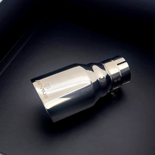 REMUS Universal Chrome Exhaust Tips | Stainless Steel Easy Clamp Fit