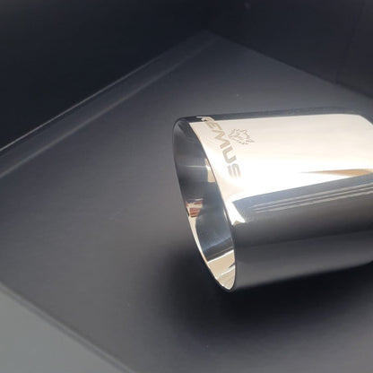 REMUS Universal Chrome Exhaust Tips | Stainless Steel Easy Clamp Fit