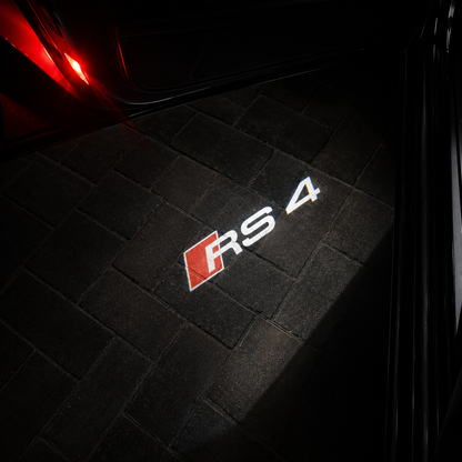 RS4 LED Puddle Lights Plug and Play | For Audi Models | Core MK1