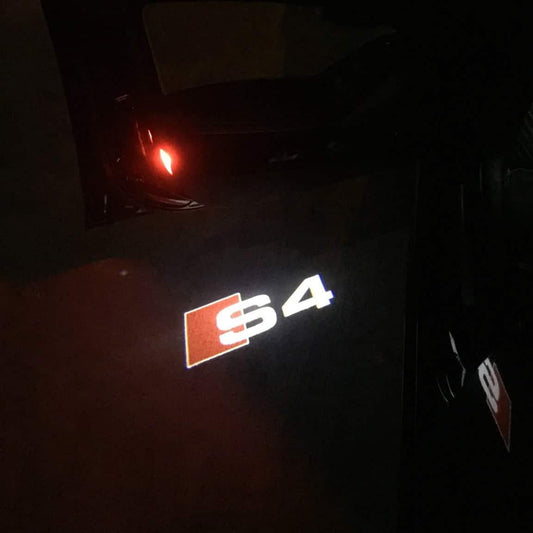 S4 Logo LED Puddle Lights Plug and Play | For Audi Models | Core MK1
