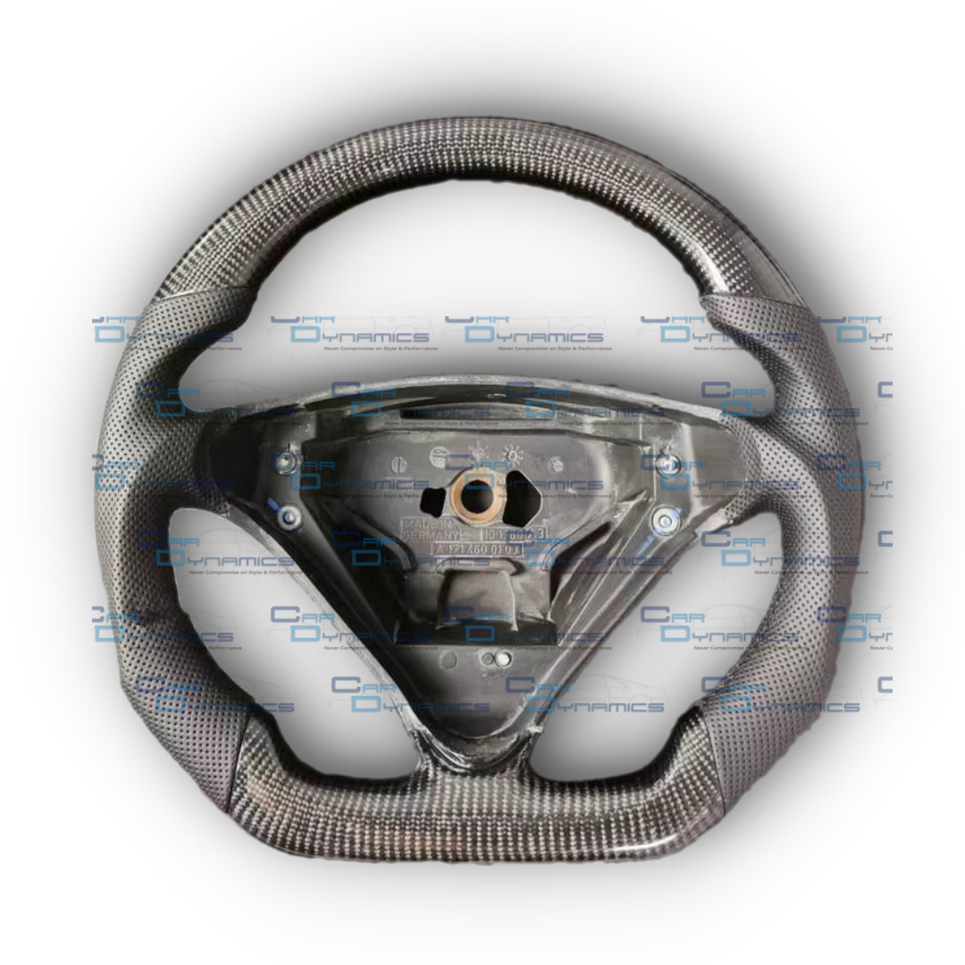 Mercedes Benz SLK Carbon Fibre Flat Bottom Steering Wheel | R171 Edition