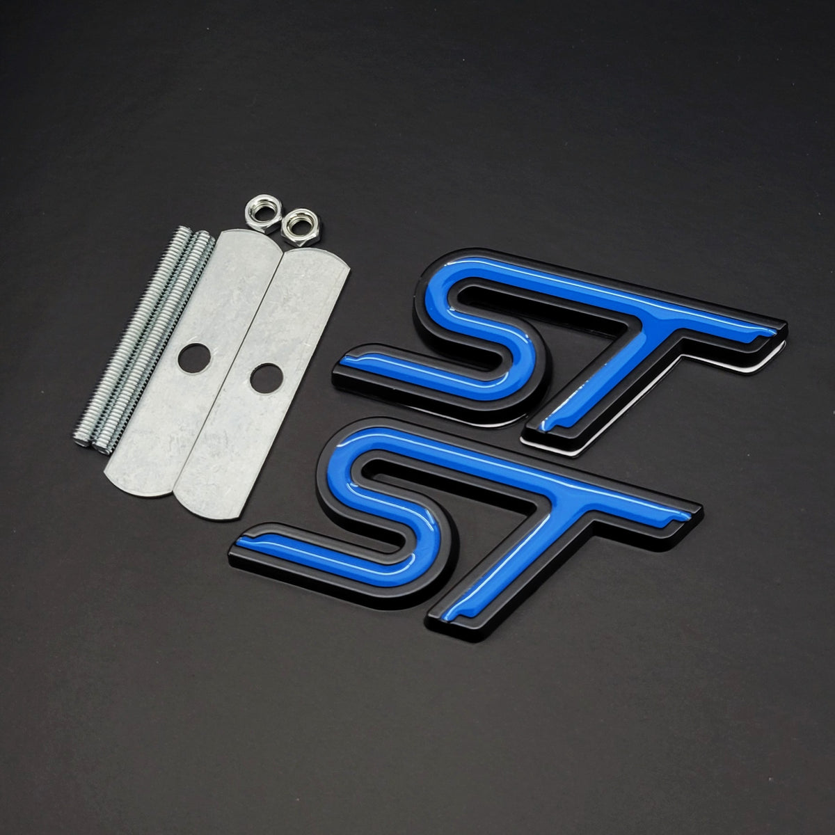 ST Metal Badge | Performance Blue Edition For Ford Models