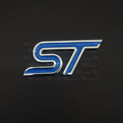 ST Rear Metal Boot Badge | Voodoo Blue Edition For Ford Models